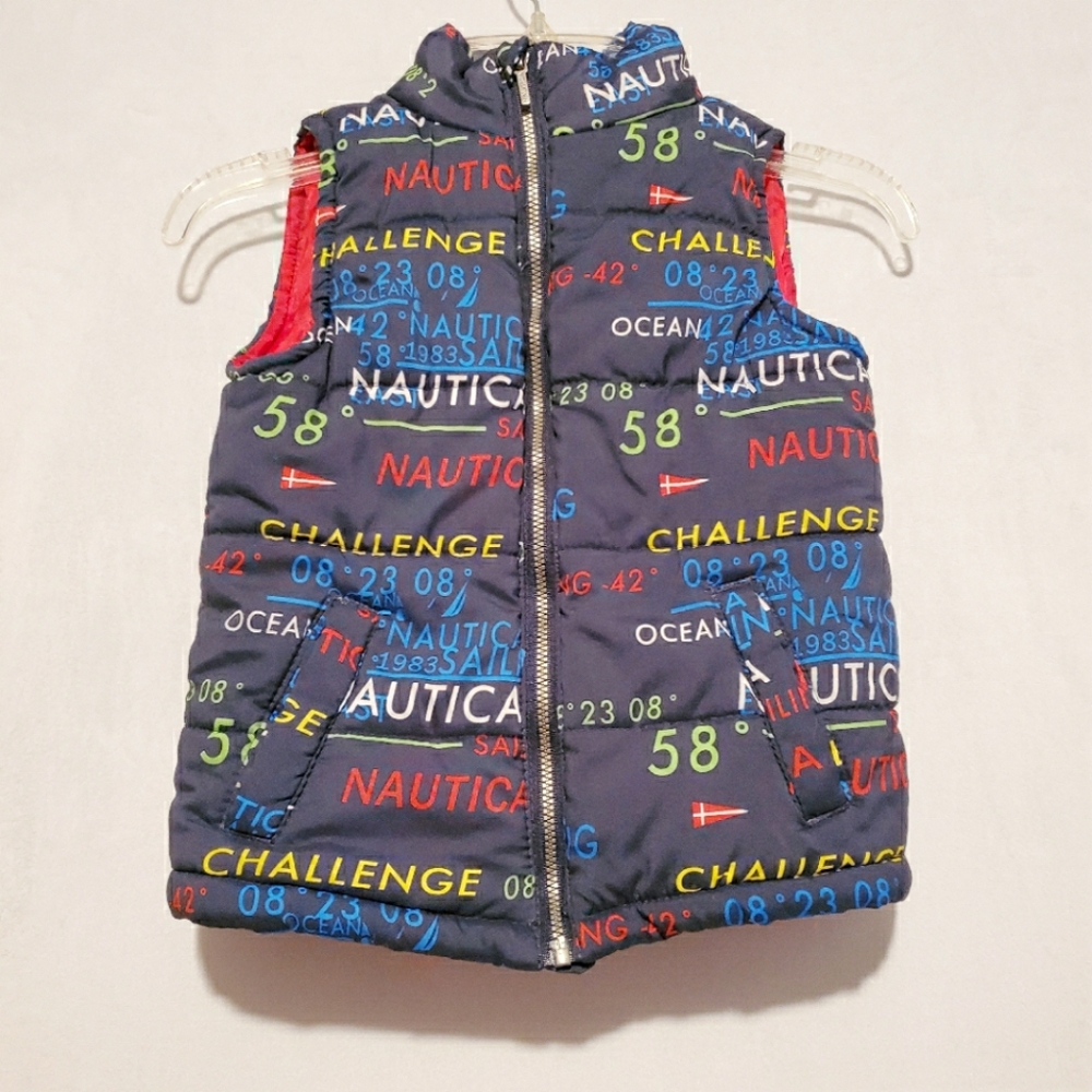 Nautica vest size 3T